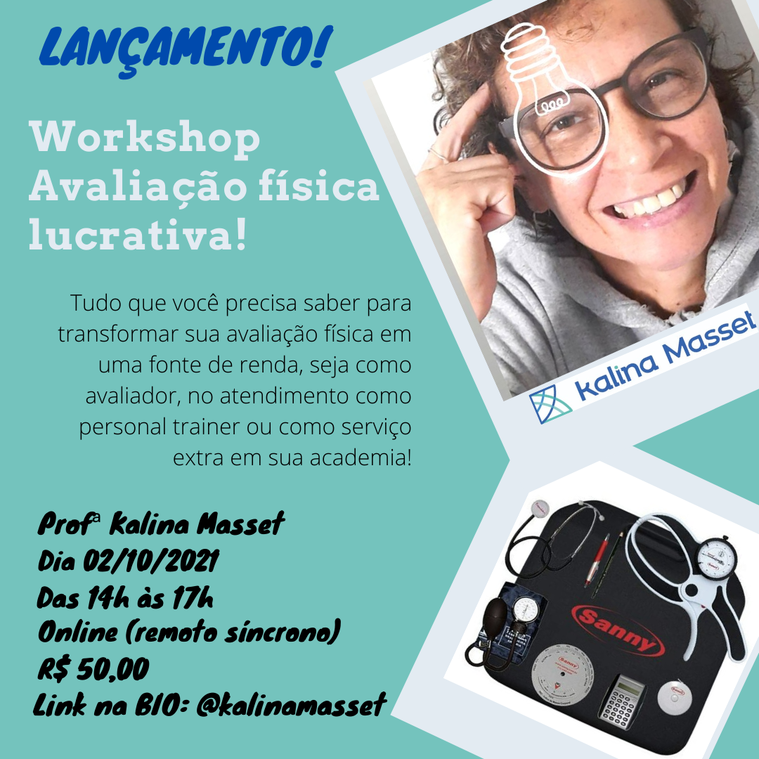 Workshop Avaliação física lucrativa